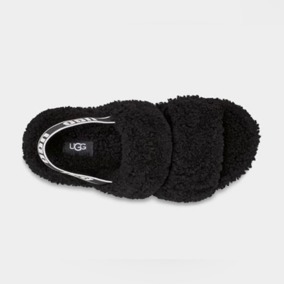 UGG boot slippers black flufflita - Picture 4 of 6